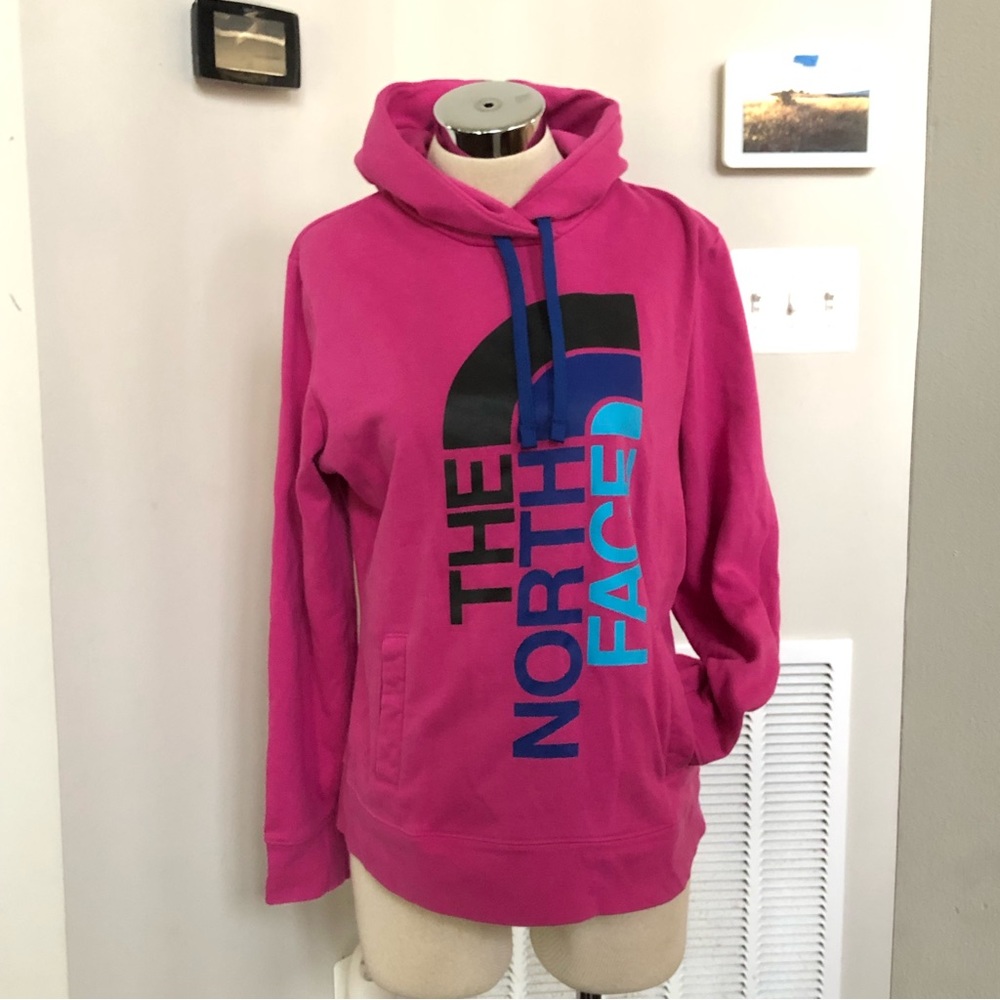 Pink Northface Hoodie